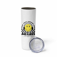 Autism Acceptance Skinny Tumbler Advocate Educate Accomodate Include Special Education