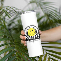 Autism Acceptance Skinny Tumbler Advocate Educate Accomodate Include Special Education