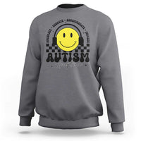 Autism Acceptance Sweatshirt Advocate Educate Accomodate Include Special Education