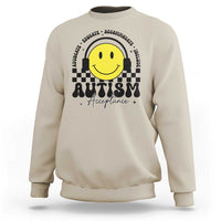Autism Acceptance Sweatshirt Advocate Educate Accomodate Include Special Education