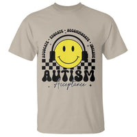 Autism Acceptance T Shirt Advocate Educate Accomodate Include Special Education