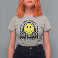 Autism Acceptance T Shirt For Women Advocate Educate Accomodate Include Special Education