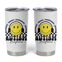 Autism Acceptance Tumbler Cup Advocate Educate Accomodate Include Special Education