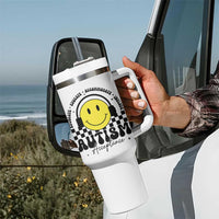 Autism Acceptance Tumbler With Handle Advocate Educate Accomodate Include Special Education