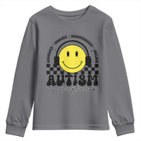 Autism Acceptance Youth Sweatshirt Advocate Educate Accomodate Include Special Education