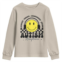 Autism Acceptance Youth Sweatshirt Advocate Educate Accomodate Include Special Education