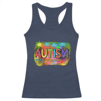 Autism Acceptance Racerback Tank Top Accept Understand Love Autistic Support