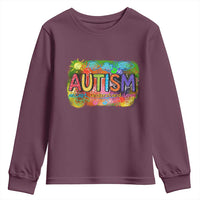 Autism Acceptance Youth Sweatshirt Accept Understand Love Autistic Support