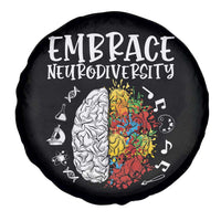 Embrace Neurodiversity Spare Tire Cover Autism Awareness ASD ADHD Acceptance