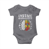 Embrace Neurodiversity Baby Onesie Autism Awareness ASD ADHD Acceptance