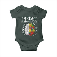 Embrace Neurodiversity Baby Onesie Autism Awareness ASD ADHD Acceptance