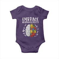 Embrace Neurodiversity Baby Onesie Autism Awareness ASD ADHD Acceptance