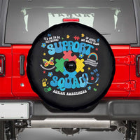 Autism Awareness Support Squad Spare Tire Cover In April We Wear Blue