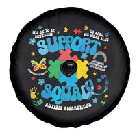 Autism Awareness Support Squad Spare Tire Cover In April We Wear Blue