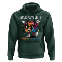 Neurodiversity Brain Hoodie Celebrate The Spectrum Autism Acceptance ASD ADHD