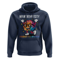 Neurodiversity Brain Hoodie Celebrate The Spectrum Autism Acceptance ASD ADHD