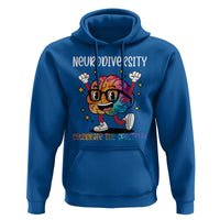 Neurodiversity Brain Hoodie Celebrate The Spectrum Autism Acceptance ASD ADHD