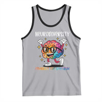 Neurodiversity Brain Tank Top Celebrate The Spectrum Autism Acceptance ASD ADHD