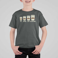 Funny Autism Mom T Shirt For Kid Coffee Support Autistic