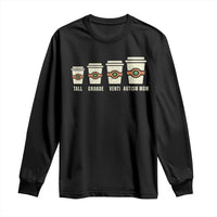 Funny Autism Mom Long Sleeve Shirt Coffee Support Autistic