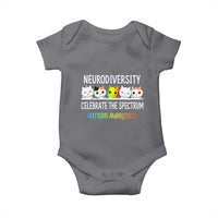 Cute Cats Autism Embrace Baby Onesie Neurodiversity Celebrate The Spectrum