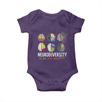 Embrace Neurodiversity Baby Onesie We All Think Differently