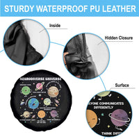 Neurodiverse Universe Spare Tire Cover Autism Awareness ASD ADHD Neurodiversity Sped Teacher