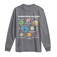 Neurodiverse Universe Long Sleeve Shirt Autism Awareness ASD ADHD Neurodiversity Sped Teacher