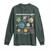 Neurodiverse Universe Long Sleeve Shirt Autism Awareness ASD ADHD Neurodiversity Sped Teacher