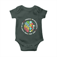 Embrace Neurodiversity Baby Onesie Neurodiverse Brain Autism Awareness ADHD Autistic