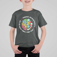 Embrace Neurodiversity T Shirt For Kid Neurodiverse Brain Autism Awareness ADHD Autistic