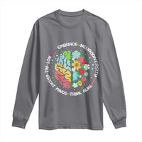 Embrace Neurodiversity Long Sleeve Shirt Neurodiverse Brain Autism Awareness ADHD Autistic
