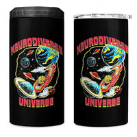 Neurodiverse Universe 4 in 1 Can Cooler Tumbler Neurodiversity Embrace ADHD Autism ASD