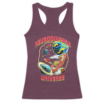 Neurodiverse Universe Racerback Tank Top Neurodiversity Embrace ADHD Autism ASD
