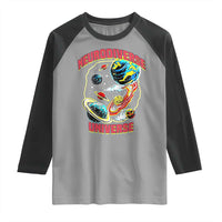 Neurodiverse Universe Raglan Shirt Neurodiversity Embrace ADHD Autism ASD
