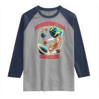 Neurodiverse Universe Raglan Shirt Neurodiversity Embrace ADHD Autism ASD