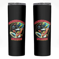 Neurodiverse Universe Skinny Tumbler Neurodiversity Embrace ADHD Autism ASD