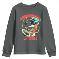 Neurodiverse Universe Youth Sweatshirt Neurodiversity Embrace ADHD Autism ASD
