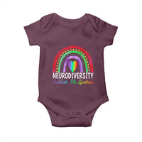 Neurodiversity Baby Onesie Autism Spectrum ASD ADHD Rainbow Boho