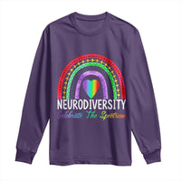 Neurodiversity Long Sleeve Shirt Autism Spectrum ASD ADHD Rainbow Boho