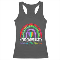 Neurodiversity Racerback Tank Top Autism Spectrum ASD ADHD Rainbow Boho