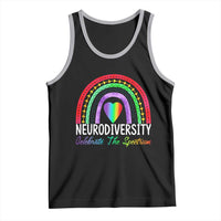 Neurodiversity Tank Top Autism Spectrum ASD ADHD Rainbow Boho
