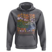 Neurodiversity Boho Floral Hoodie Celebrate Minds of All Kinds Autism ADHD ASD
