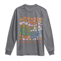 Neurodiversity Boho Floral Long Sleeve Shirt Celebrate Minds of All Kinds Autism ADHD ASD