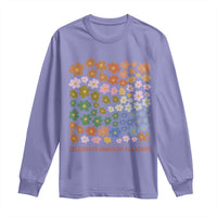 Neurodiversity Boho Floral Long Sleeve Shirt Celebrate Minds of All Kinds Autism ADHD ASD