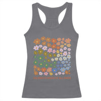 Neurodiversity Boho Floral Racerback Tank Top Celebrate Minds of All Kinds Autism ADHD ASD