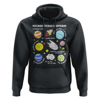 Neurodiverse Universe Hoodie Autism Awareness ADHD ASD Neurodiversity