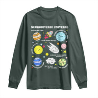 Neurodiverse Universe Long Sleeve Shirt Autism Awareness ADHD ASD Neurodiversity