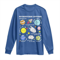 Neurodiverse Universe Long Sleeve Shirt Autism Awareness ADHD ASD Neurodiversity