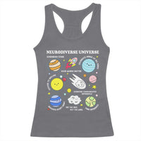 Neurodiverse Universe Racerback Tank Top Autism Awareness ADHD ASD Neurodiversity